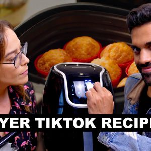 Trying Air Fryer Recipes and TikTok Pasta Chips!